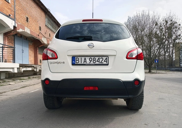 Nissan Qashqai+2 cena 35480 przebieg: 162783, rok produkcji 2012 z Białystok małe 326